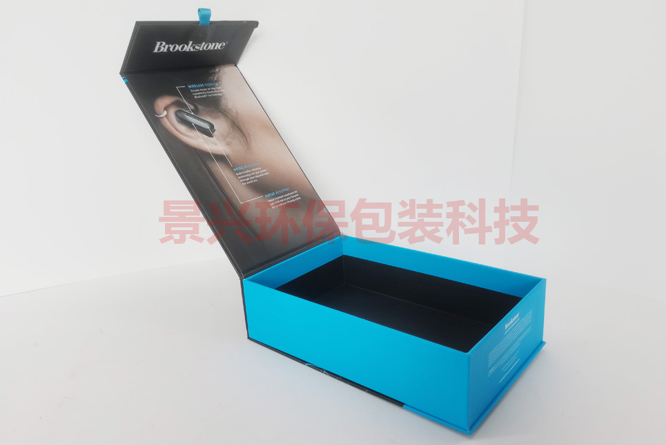 BROOKSTONE-无线蓝牙耳机翻盖盒包装印刷