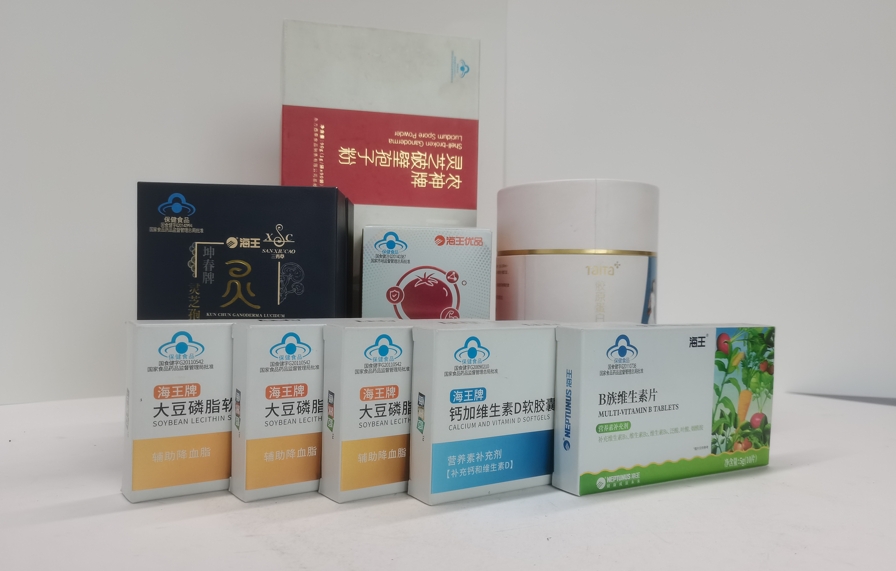 海王药业药盒包装印刷